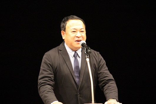 あいさつ 竹田市長　土居　昌弘　氏